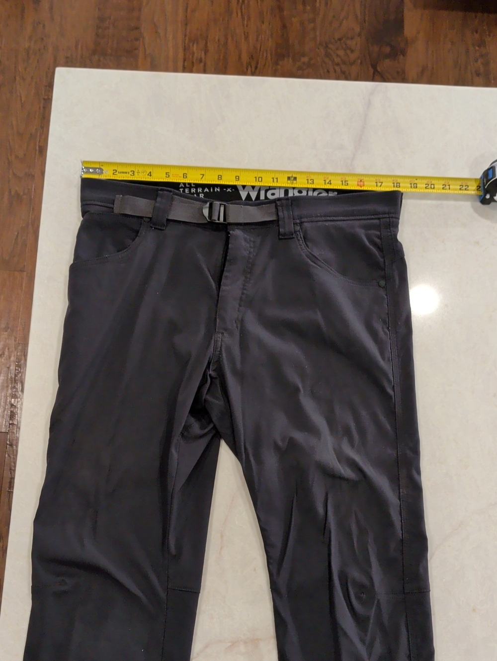 Wrangler ATG Men's Black All-Terrain Performance Pants 34x30